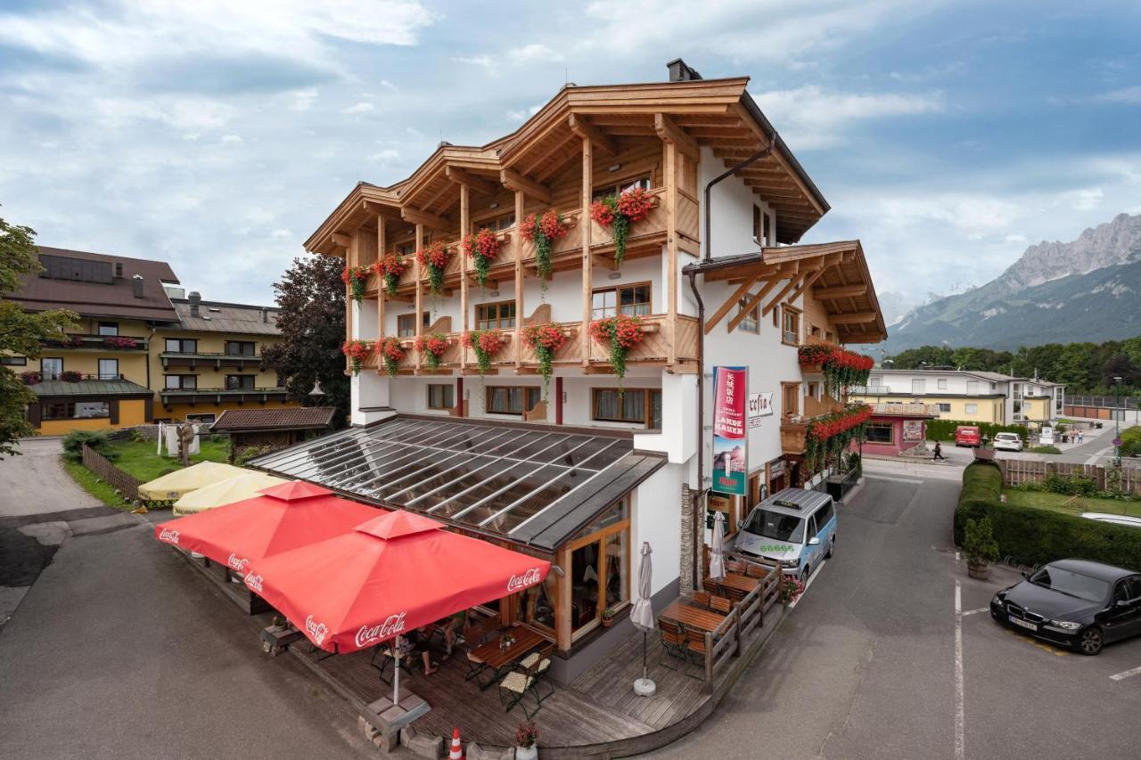 Hotel Theresia Garni Санкт-Йоганн Экстерьер фото